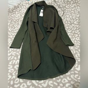 🍂🍁EcoWish Cardigan Coat in Green